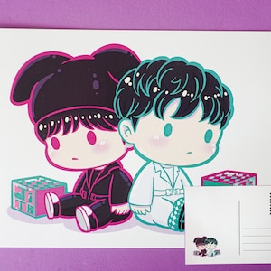 Jack in the Box Postcard | J Hope BTS Fanart