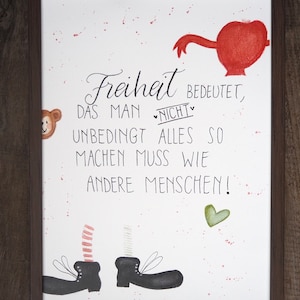 Affirmation Kinder Mutmachposter Motivation  Kinderzimmer  Selbstbewusstsein positive Glaubenssätze Emotionen  Gefühle leben Poster