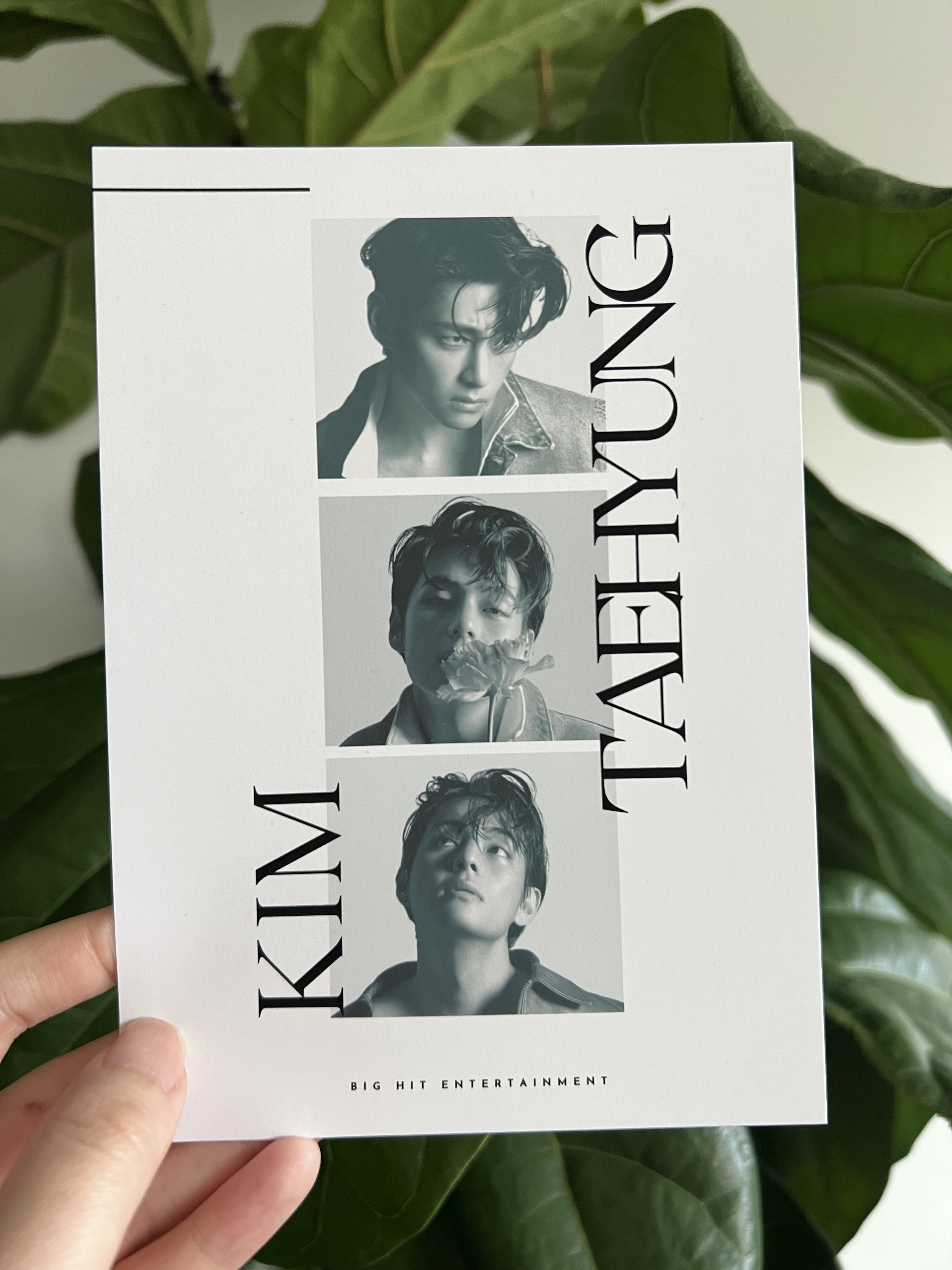 BTS V Art Print: Black and White Photo Strip (5x7 Matte) - Etsy Canada