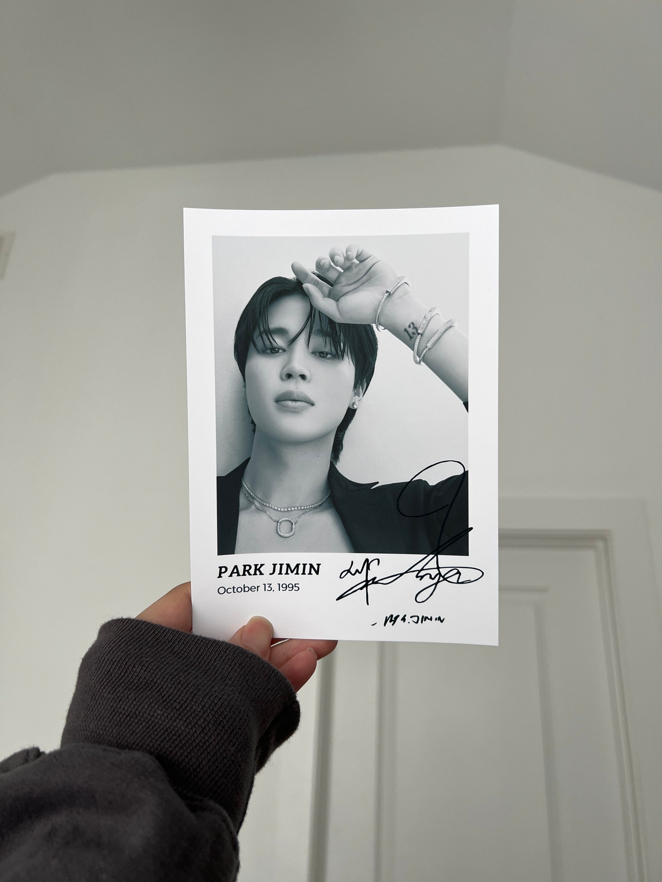 Jimin Signature - Etsy