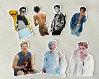 BTS showing skin stickers 3&quot; - weatherproof/laminated with glossy finished