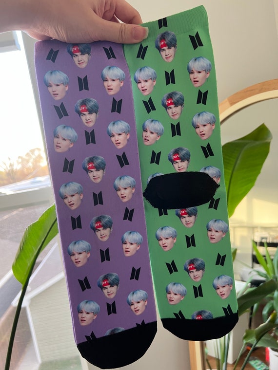 BTS Adult Size Socks | Perfect for Gifting and Stocking Stuffers | Birthday Gift