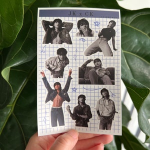 JK X CK Photoshoot Sticker Sheet || 4x6" MATTE - Etsy