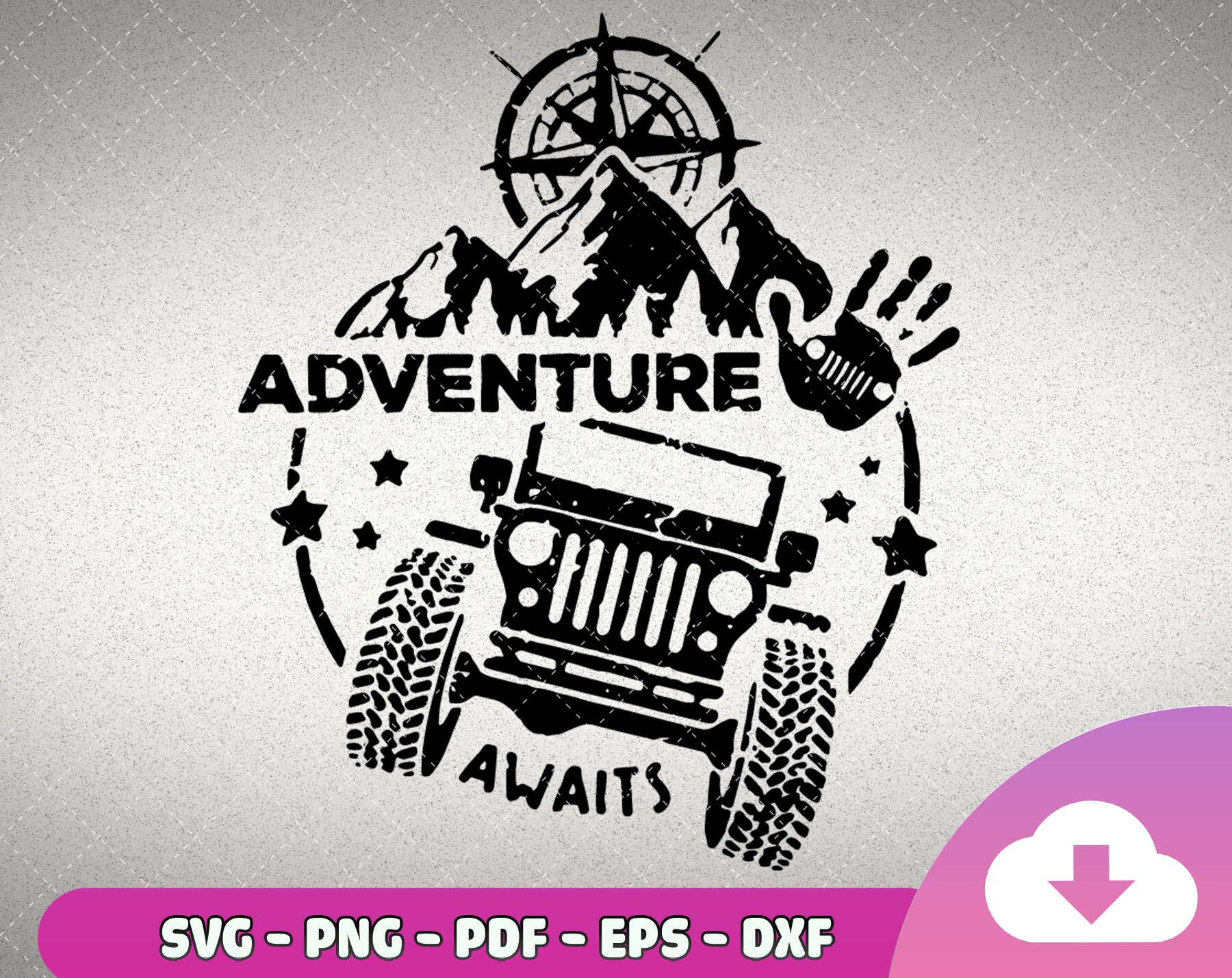 Jeep Svg Jeep Shirt Png Adventure Awaits Svg Offroad Jeep | Etsy