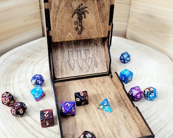 Dice Tower, Hinged Dice Tower, Lich/Zombie Hand