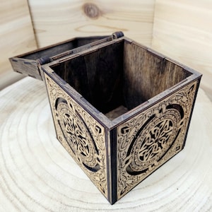 Celtic Box, Hinged Top Box image 2