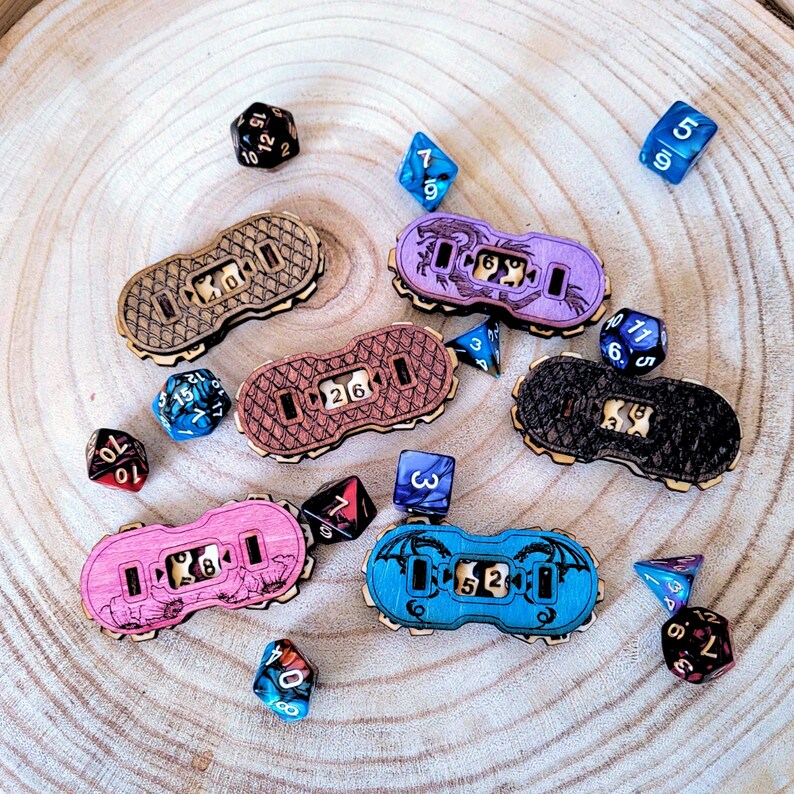 Hit Point Counter, Life Counter, HP Tracker - Etsy