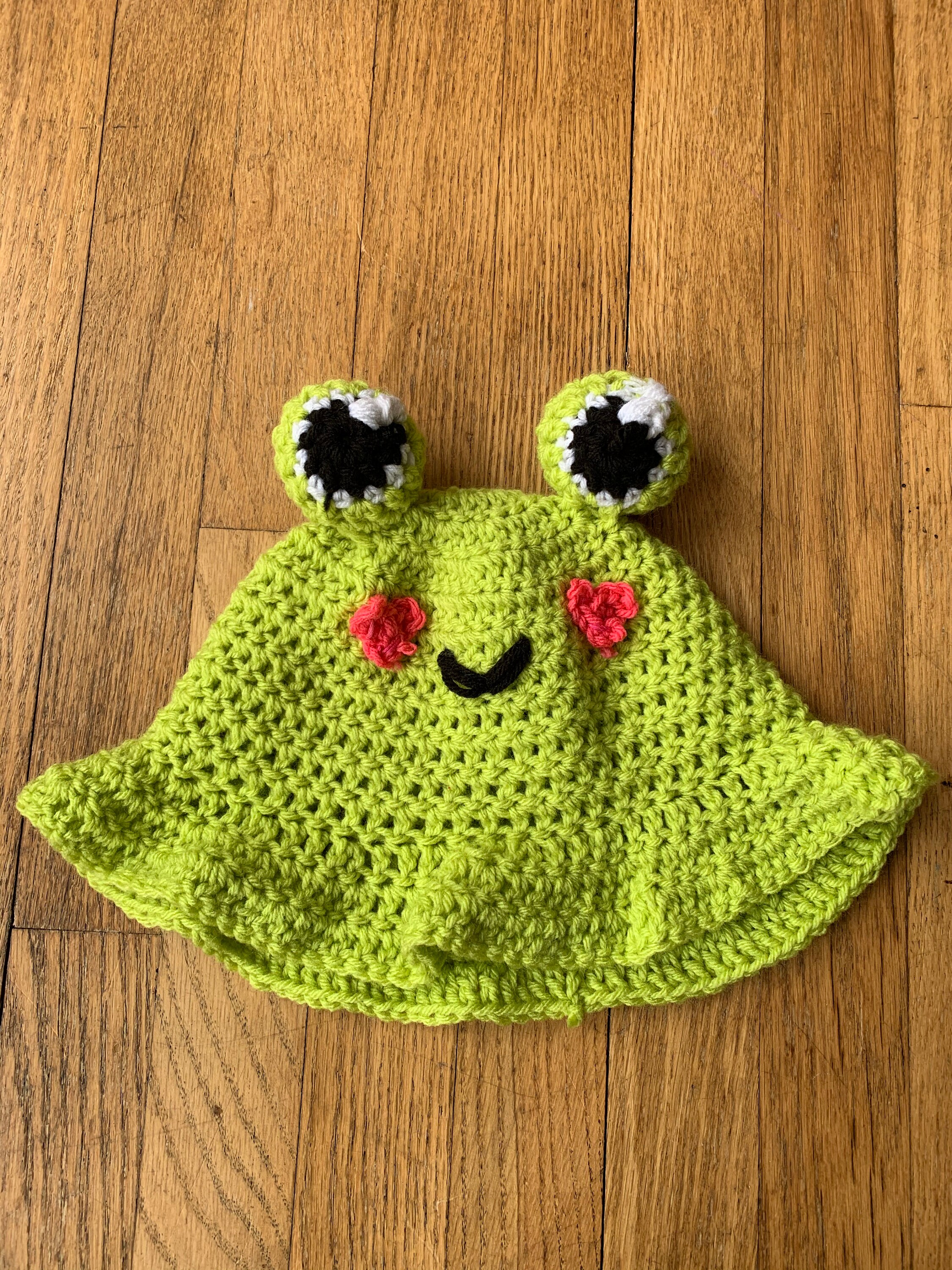 Froggy Hat Etsy