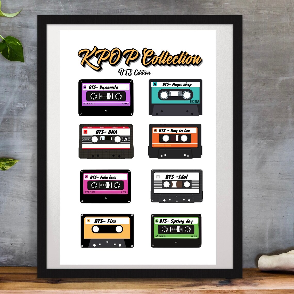 Custom Kpop wall art/ kpop poster/ kpop digital print/ kpop | Etsy