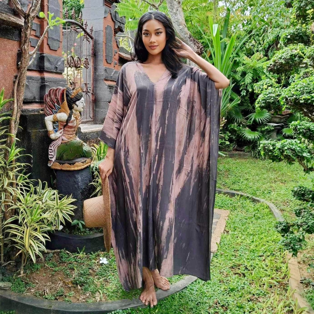Festive Caftan Outer - Peach