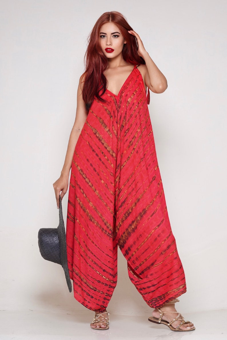 Oversized Jumpsuit Beach Cover Up One Only Romper Playsuit Etsy