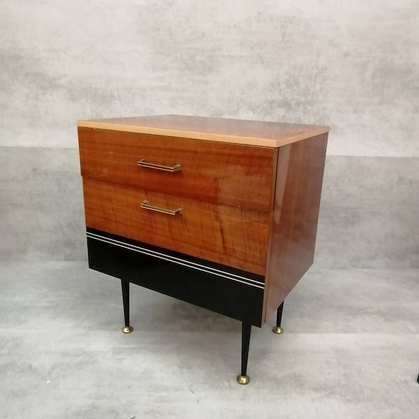 Mid-Century Vintage  nightstand 1960s. Italy