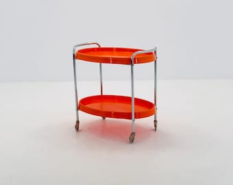 イタリア ヴィンテージ バーカート トローリー Italian Brass Bar Cart