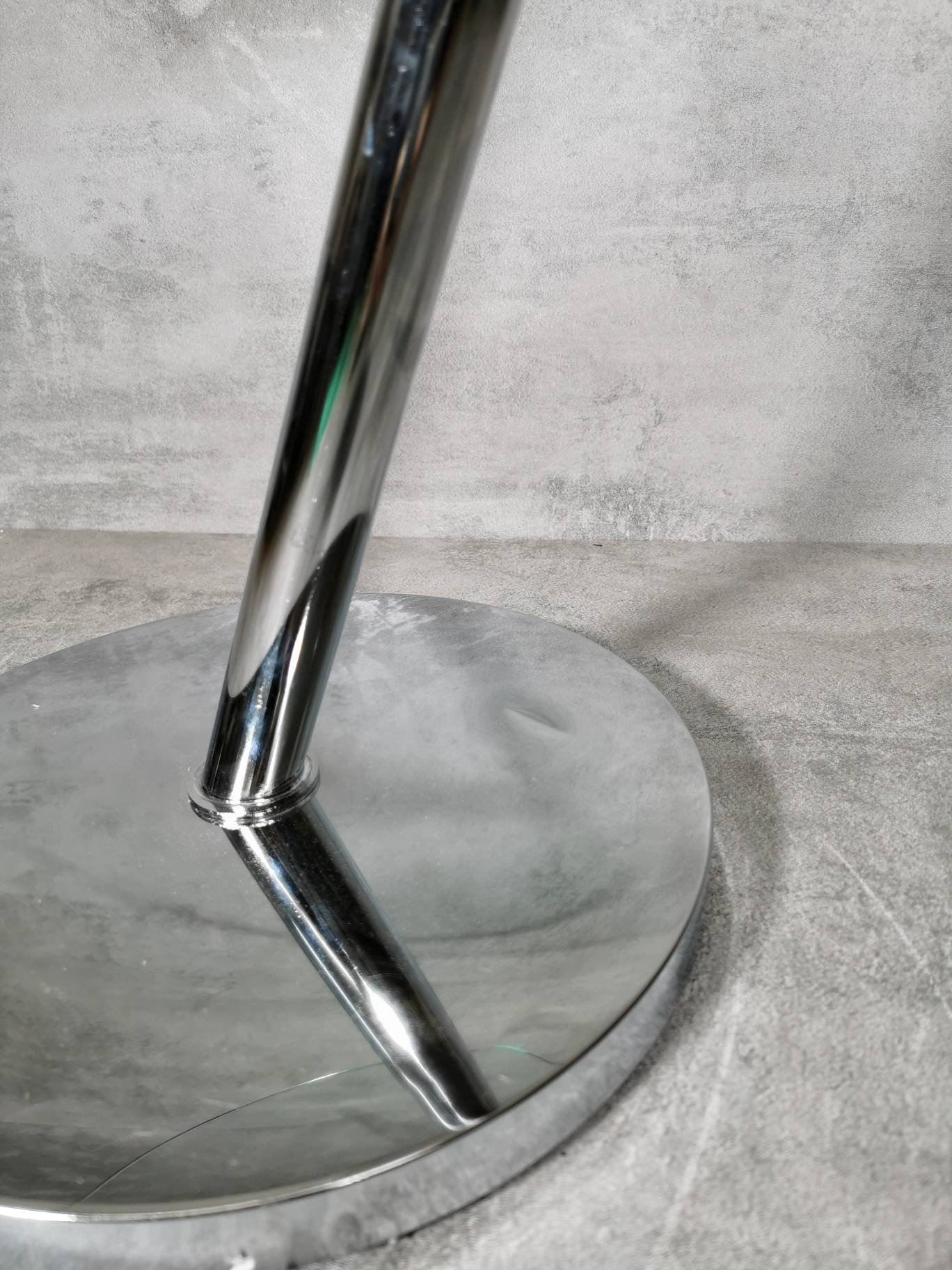 Vintage Glass Side Table End Table. Etsy
