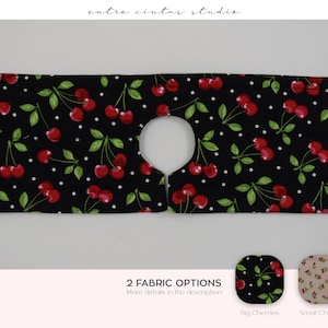Kitchen sink drip catcher, Cherry pattern kitchen sink bib guard