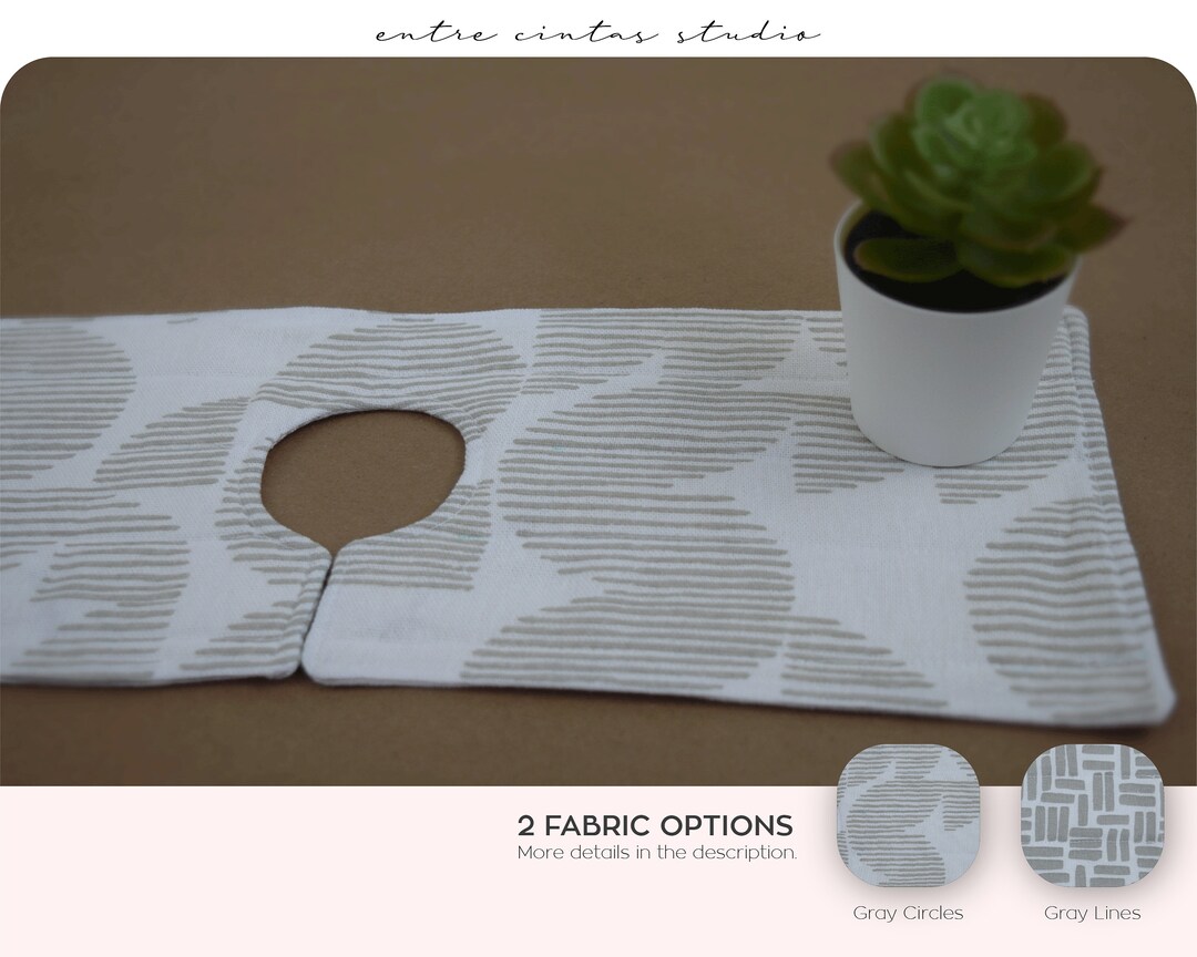 Kitchen Sink Drip Catcher, White and Gray Pattern Kitchen Sink Bib
