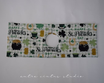 Captador de goteo de fregadero de cocina, protector de babero de fregadero de cocina patrón de día de San Patricio