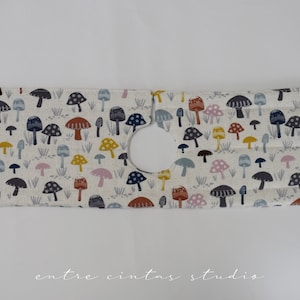 Kitchen sink drip catcher, Mushroom pattern kitchen sink bib guard
