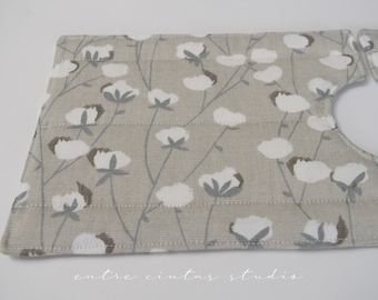 Colector de goteo para fregadero de cocina, protectores de babero para fregadero de cocina con diseño de plantas de algodón