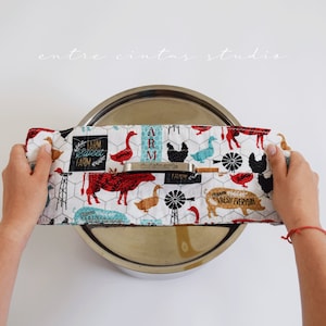 Long Fabric Pot Holder