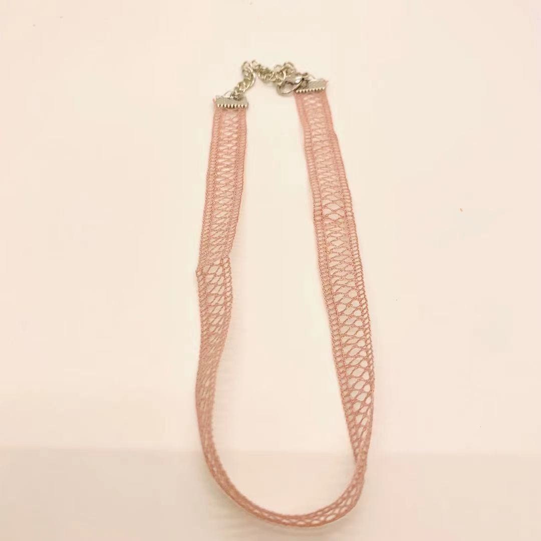 18 Stück Choker Halsketten Set Damen - Schwarz Mit Spitze & Samt