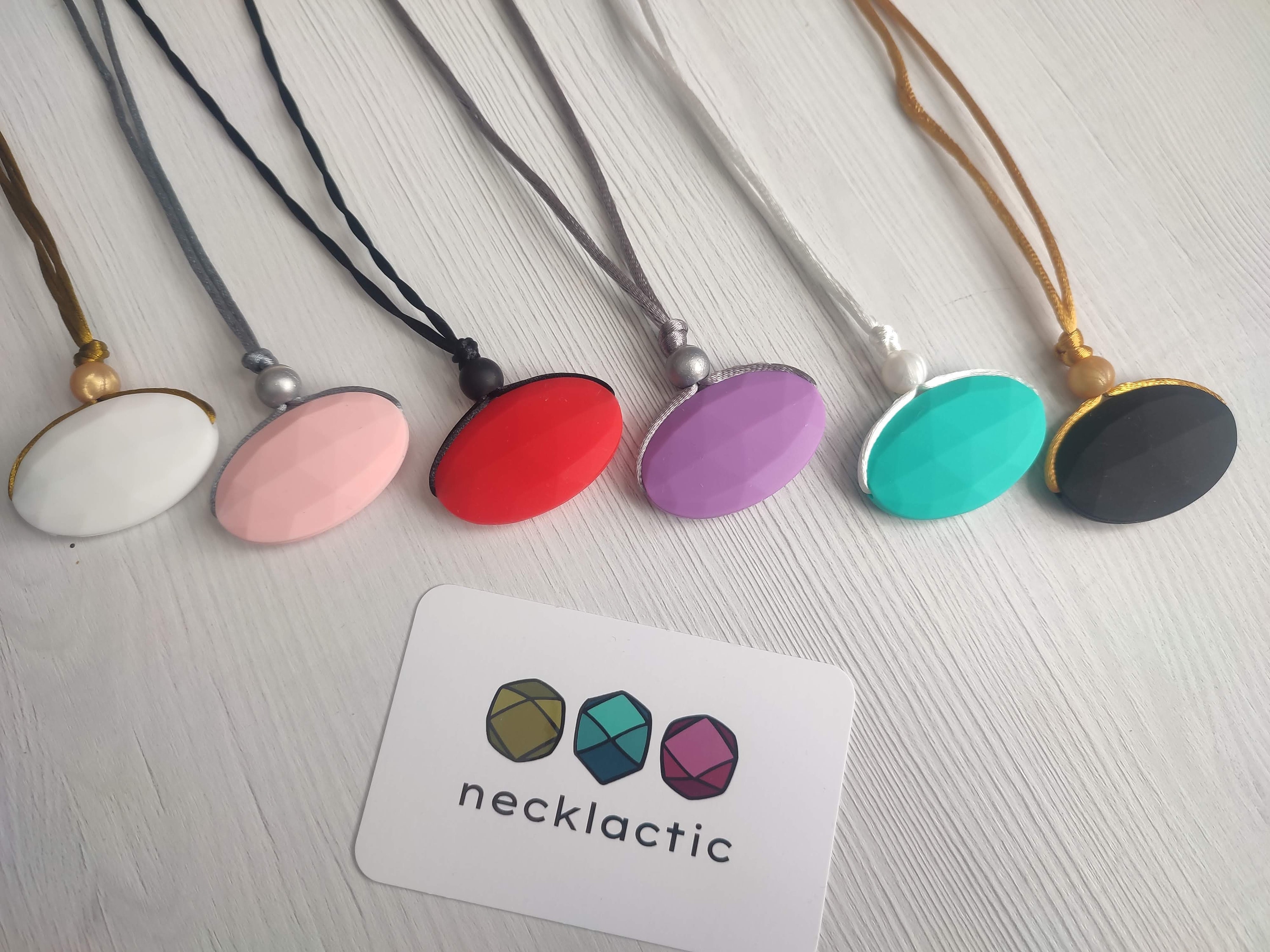 Sensory Chew Necklace - Chewelry - Jaime A. Heidel - The Articulate Autistic