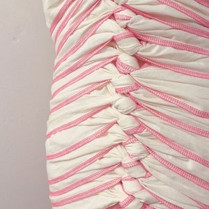 Natural Belly Bind with Pink Finished Edges - *UK Seller*