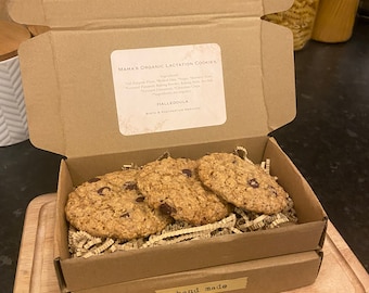 Organic* Postnatal/Postpartum Lactation Cookies