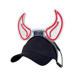 LA Dodgers Devil Horn Custom Fitted Hat
