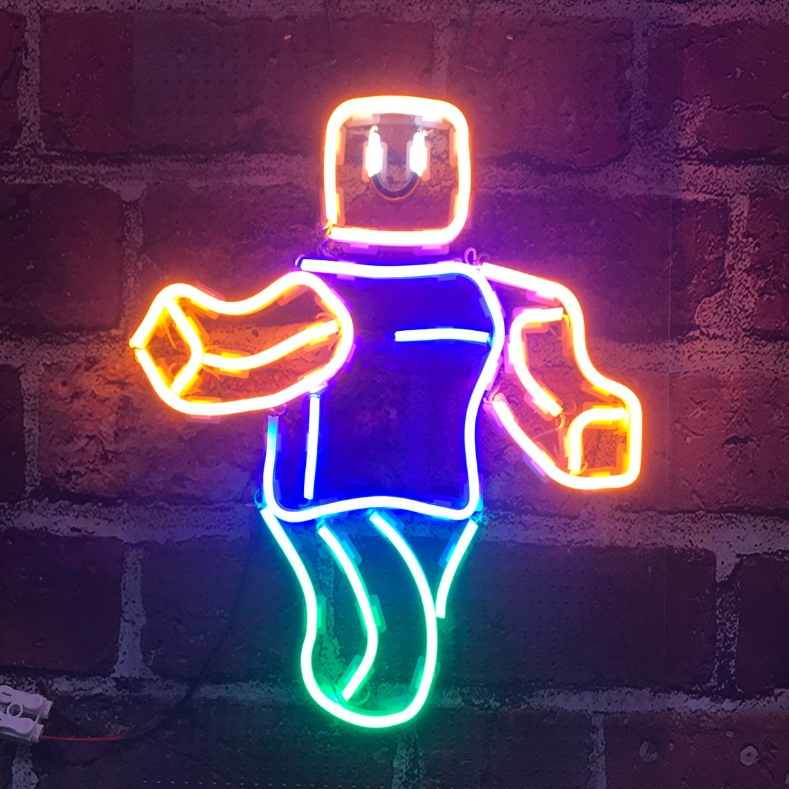 Roblox Neon Red Logo