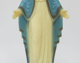 Midcentury Virgin Mary Madonna Statue by Consolidated Molded Products Corp.