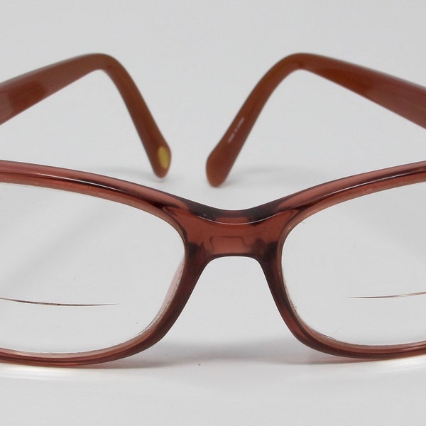 Fossil Red Rectangle Eyeglasses Frames Model 6022