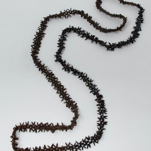 Woven Ipil-Ipil River Tamarind Seed Rope Necklace