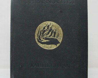 The Prophet by Kahlil Gibran Illustrated Hardcover Edition (1967)