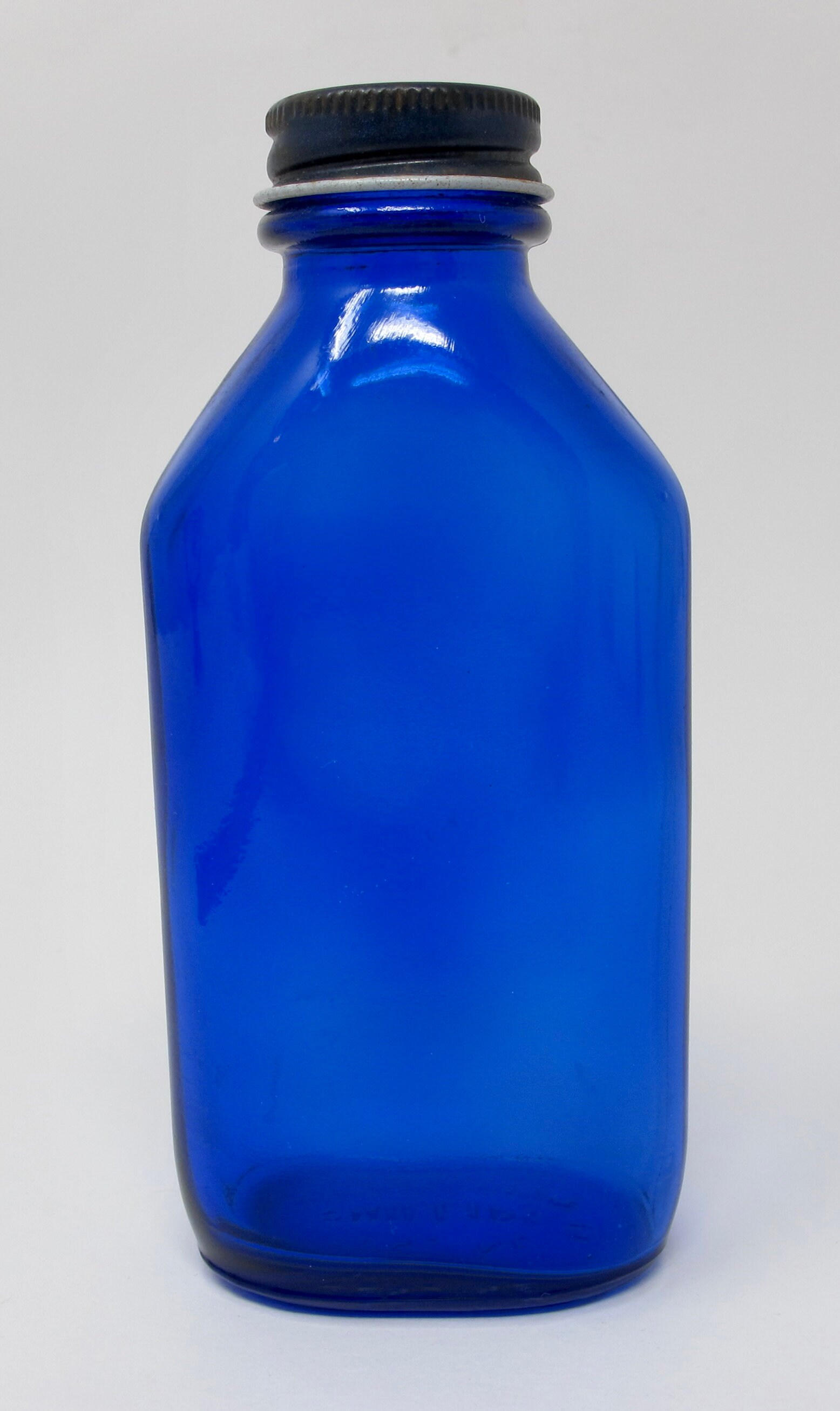 Phillips' Milk of Magnesia 10-oz. Cobalt Blue Bottle With Screw