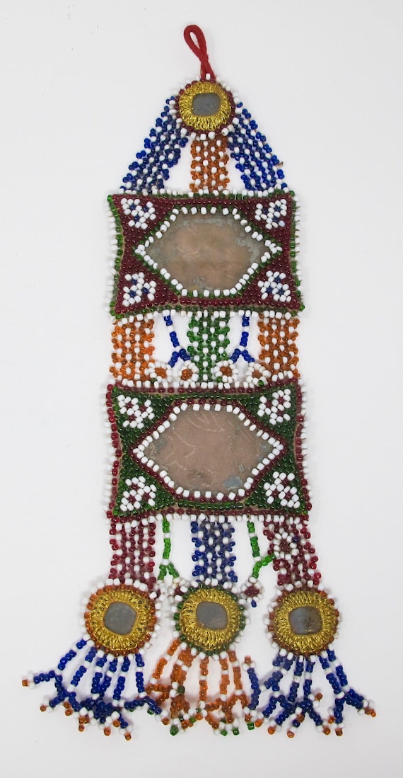 Parure Talisman Kuchi Tribal Gland Protection - Perles, Modèle 17158, Neuf Sans Marque