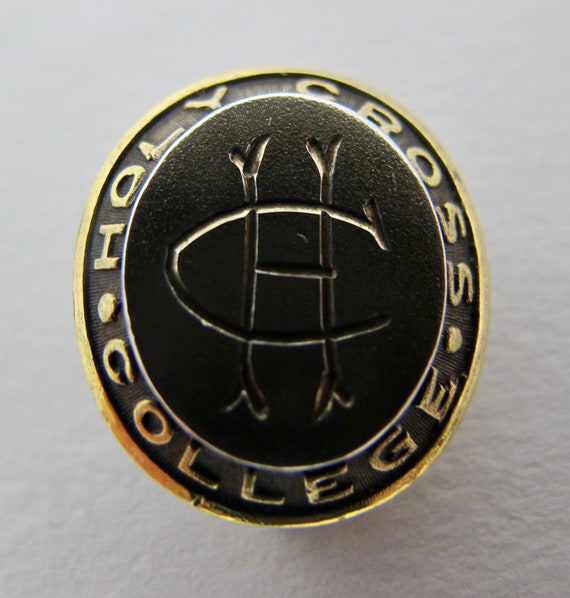 Holy Cross College New Orleans Sterling Silver Pin - image 1