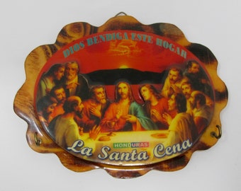 Last Supper Key Holder From Honduras