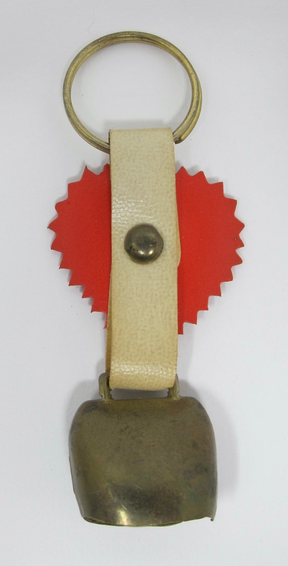 Rainer Bavaria Germany Souvenir Mini Cow Bell Key… - image 3