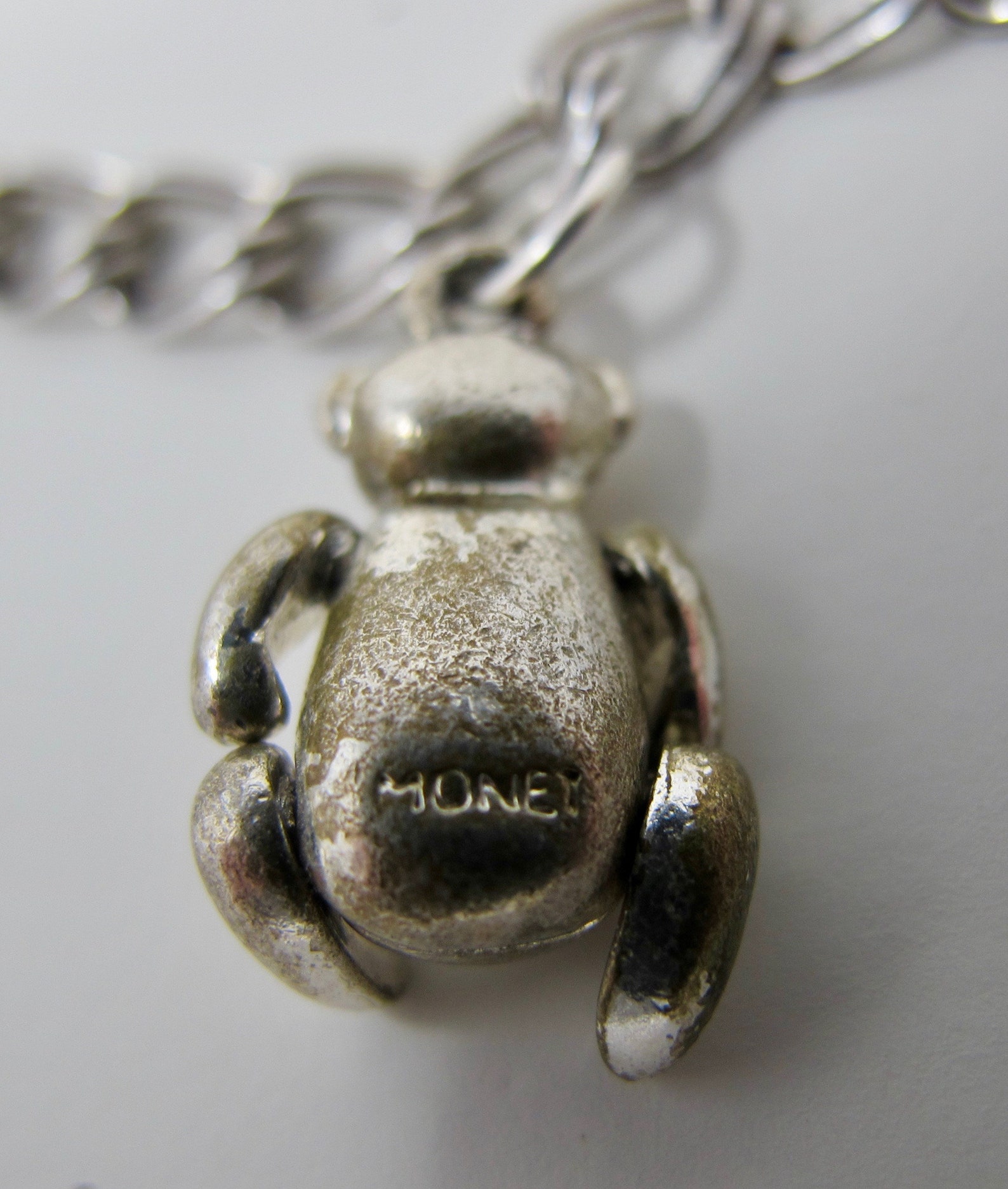 Animal Charm Bracelet With Sterling Rabbit & Giraffe Etsy UK