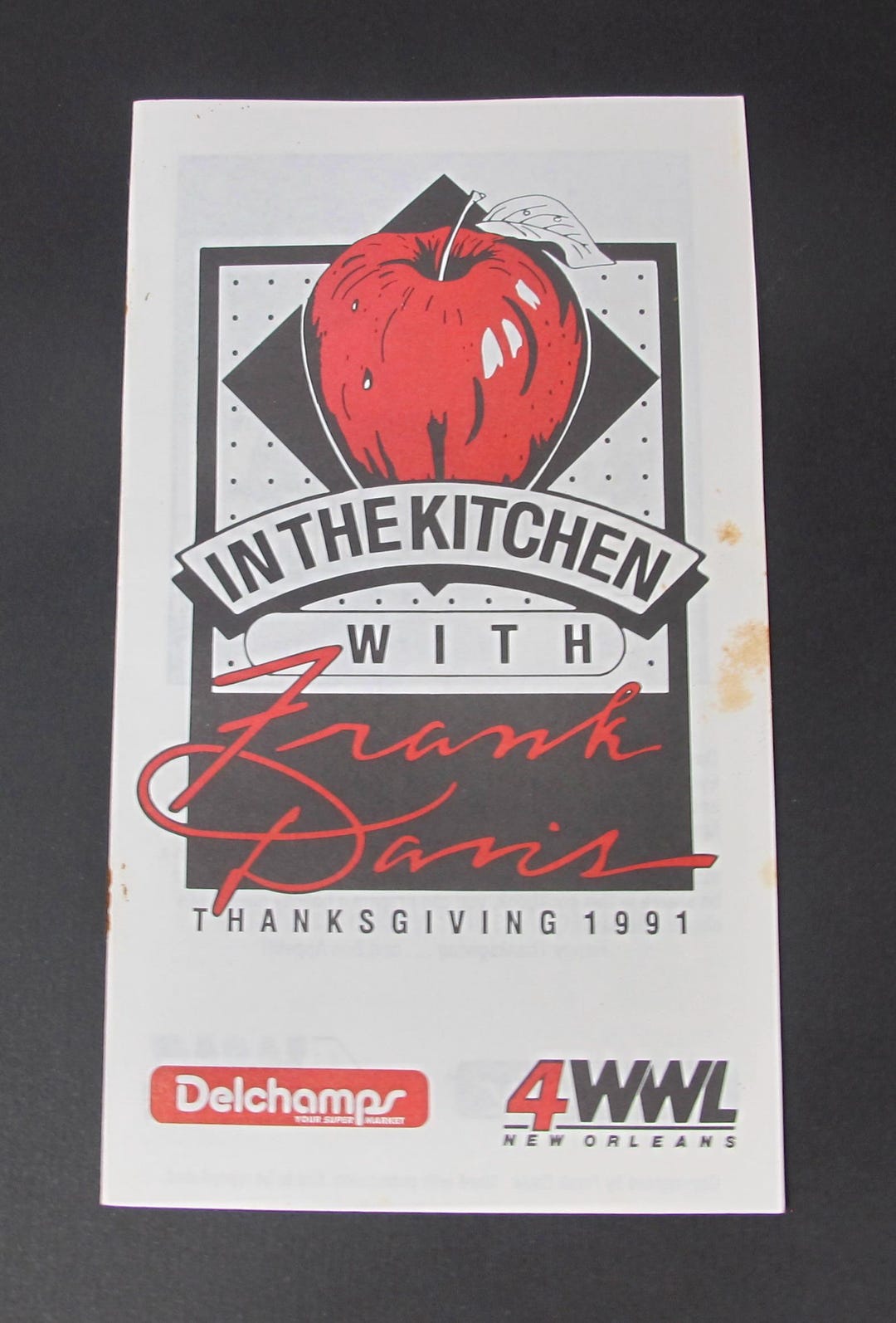 In the Kitchen With Frank Davis New Orleans Thanksgiving 1991 Recipe ...