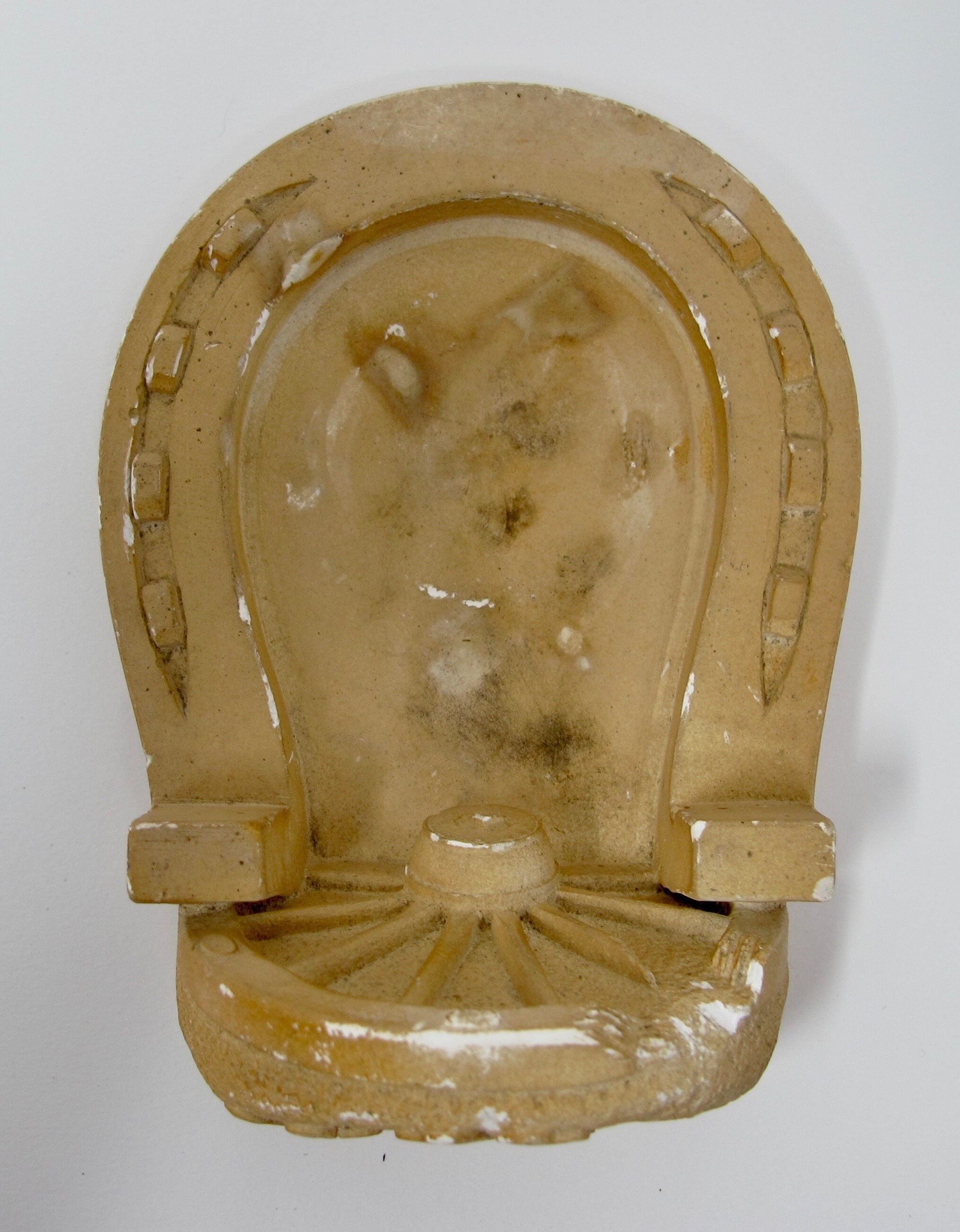 Knott's Berry Farm Ghost Town Chalkware Horseshoe Ashtray - Etsy