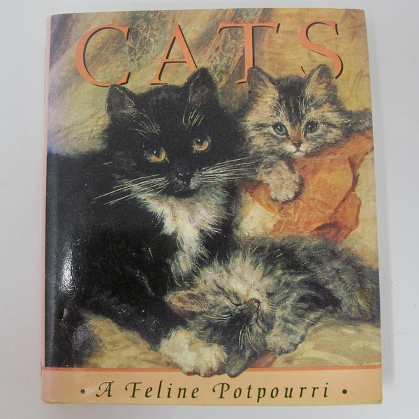 Cats: A Feline Potpourri Miniature Gift Book by Armand Eisen (Ariel Books, 1992)