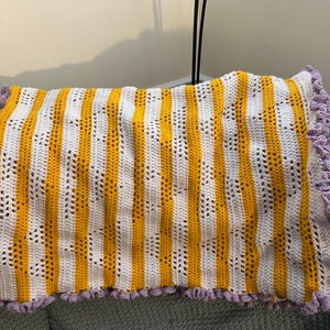 Legend of Zelda Triforce crib blanket.