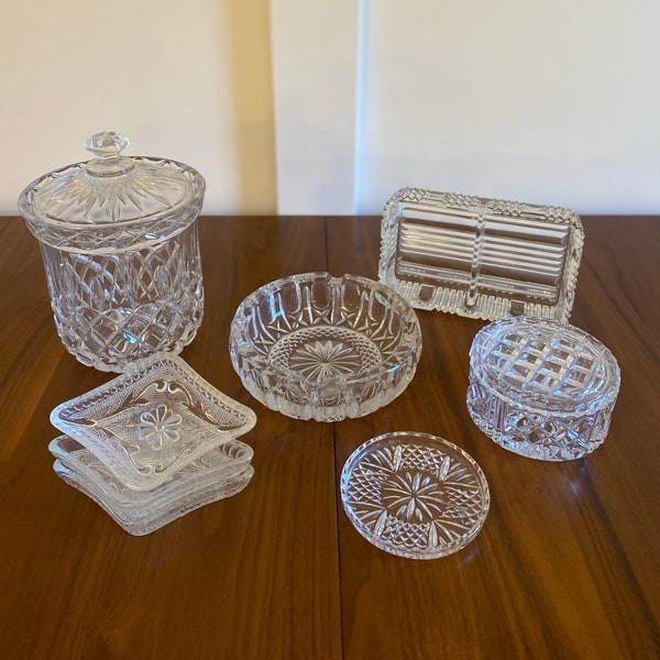 vintage glassware and barware