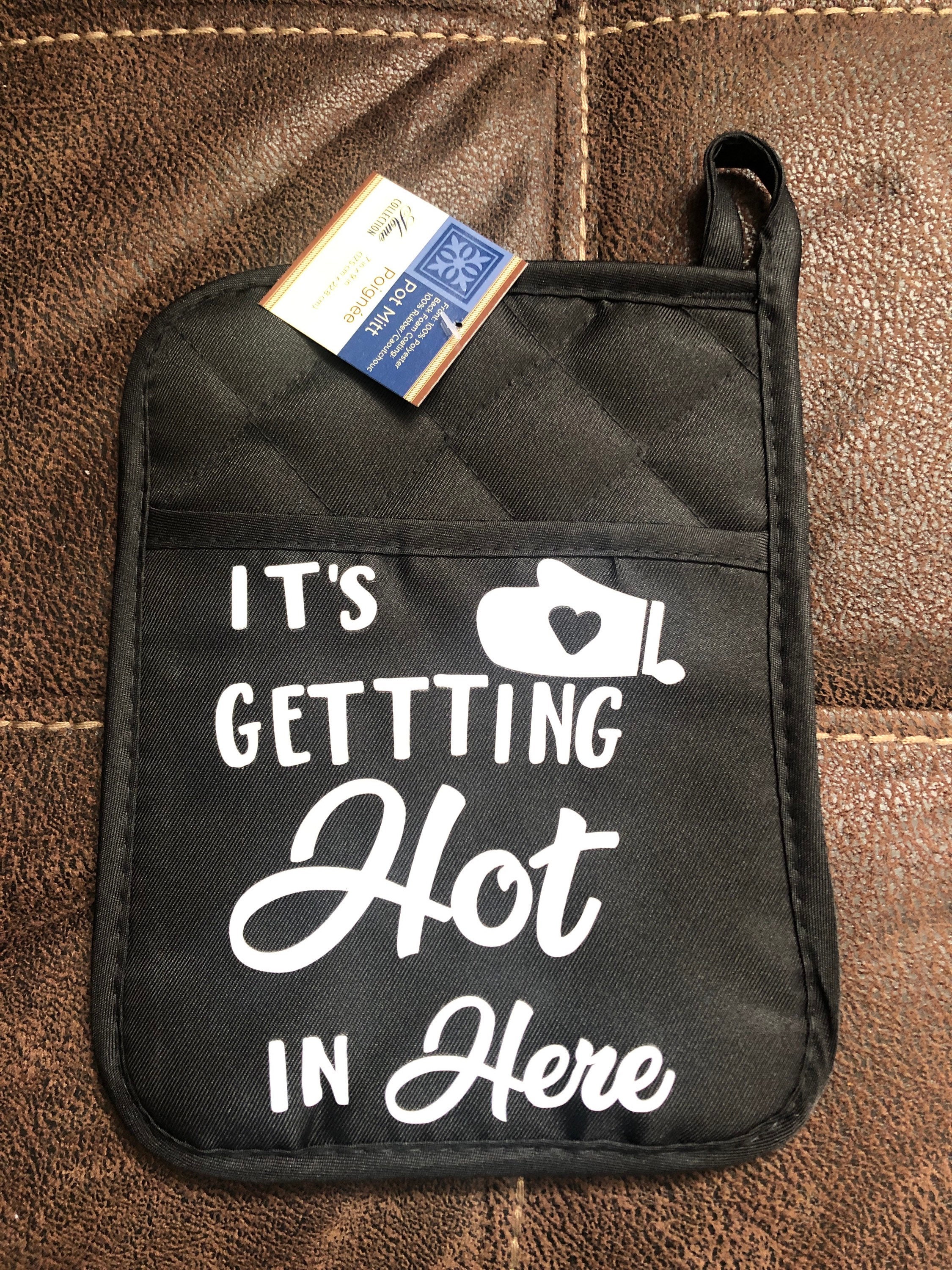Funny hot pad Its getting hot in here Etsy