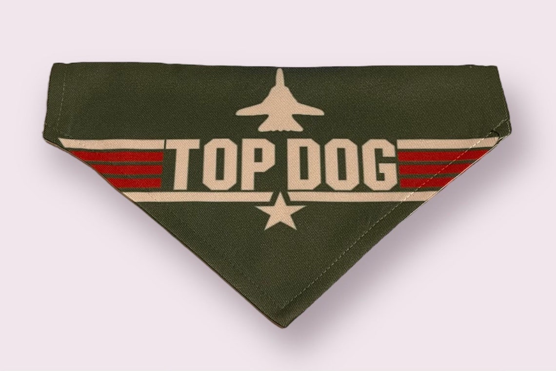 Top Dog Scarf Personalized Dog Scarf Custom Dog Scarf With Etsy