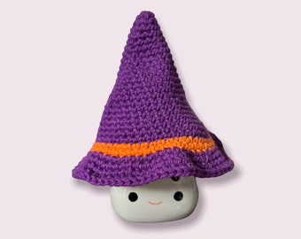 Crochet Witch Hat for Marshmallow Mug - Halloween Tiered Tray Decor