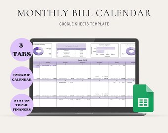 Daily and Monthly Budget Spreadsheet Google Sheets | Budget by Paycheck | Automated Bill Tracker| Debt & Expense Tracker | Zero Based Budget