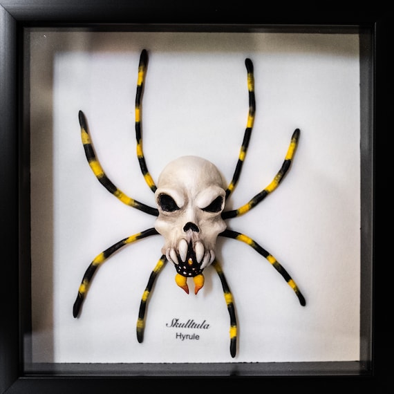 ゼルダの伝説 スタルチュラ 剥製 蜘蛛 額入り 壁飾り 珍品